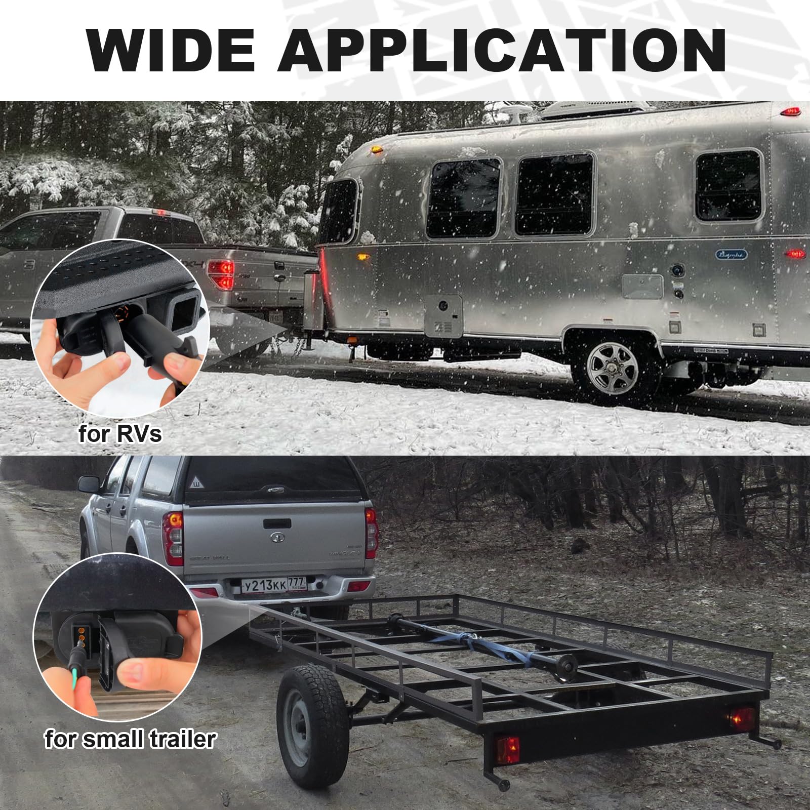 NeaLia connector wired and mounted on truck for reliable towing connections
