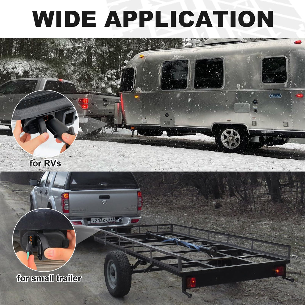 NeaLia connector wired and mounted on truck for reliable towing connections