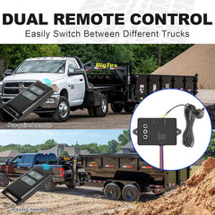 NeaLia magnetic antenna mounted on trailer roof improving signal placement benefit
