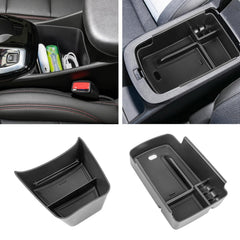 Neepiar front view installed in Chevy Trax showing tidy console benefit