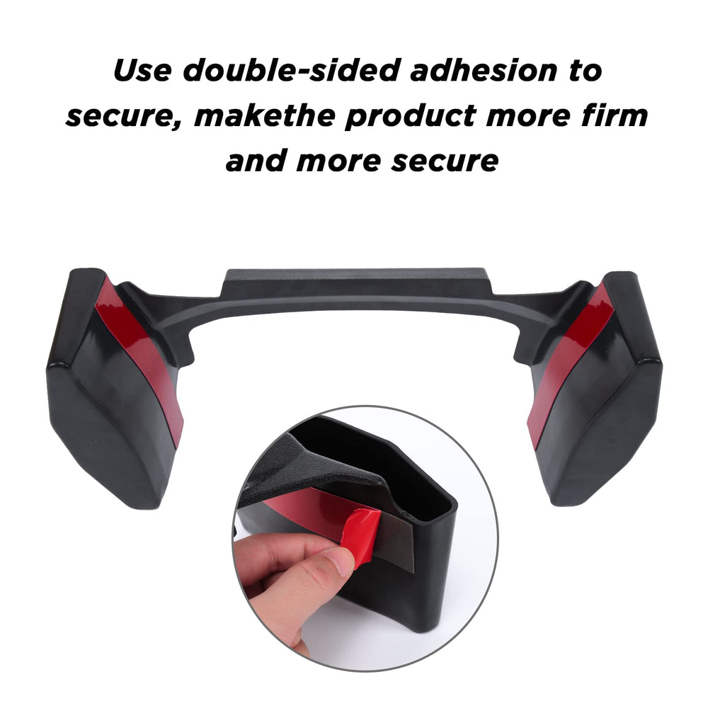 Neepiar adhesive backing detail emphasizing strong hold and vibration resistance