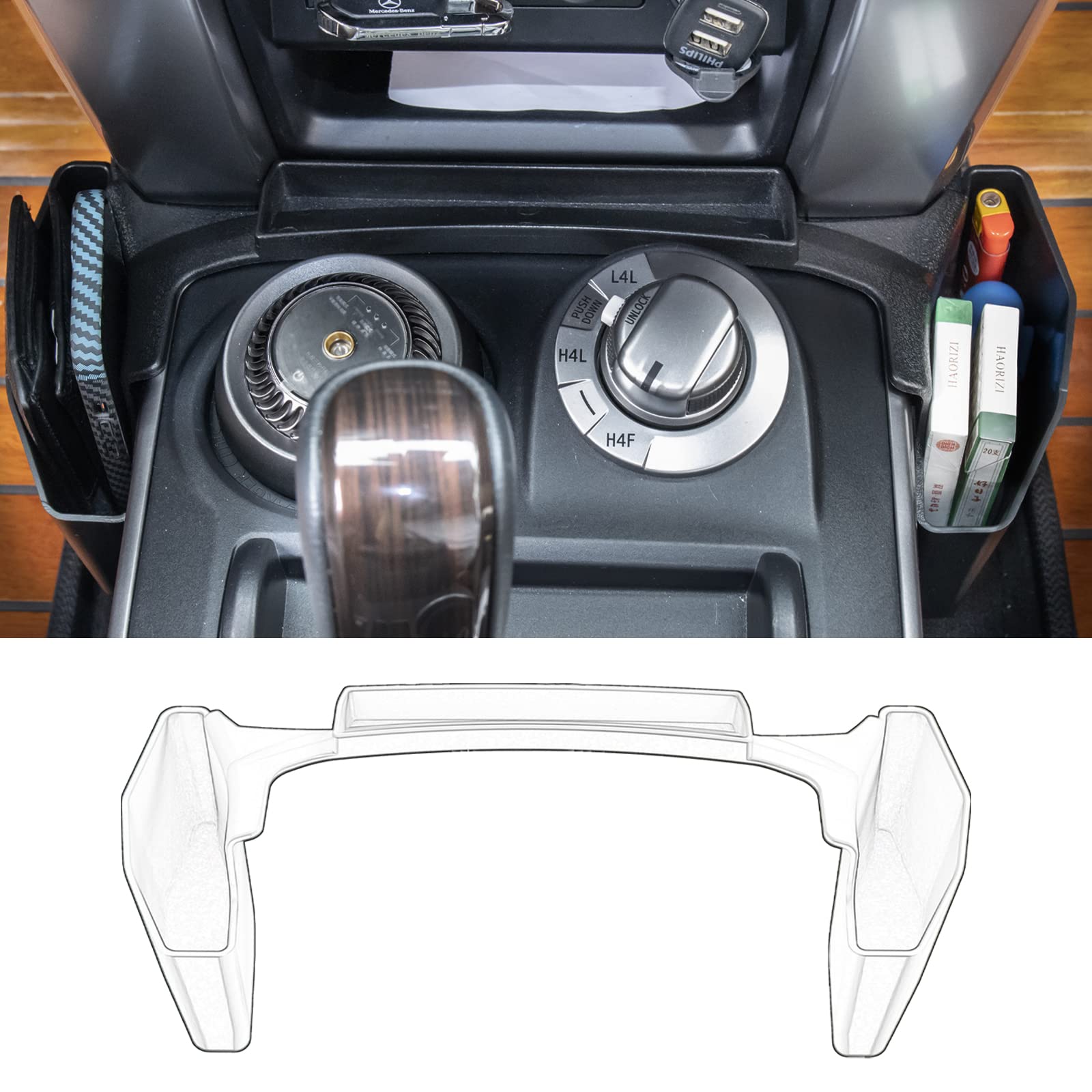 Neepiar lifestyle shot in 4Runner on roadtrip demonstrating accessible storage benefit