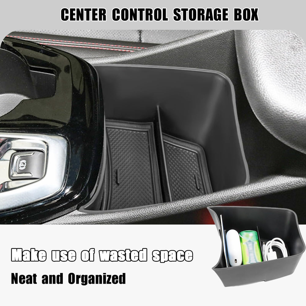 Neepiar lower compartment depth shot showing secure storage for bulkier items