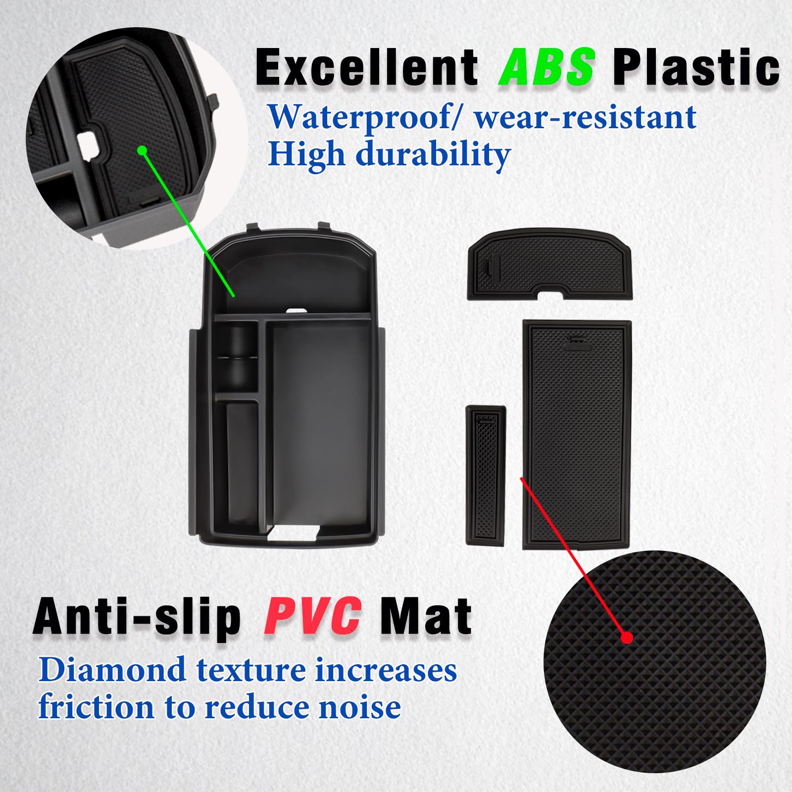Neepiar rubber pads and pieces reducing noise and preventing item movement