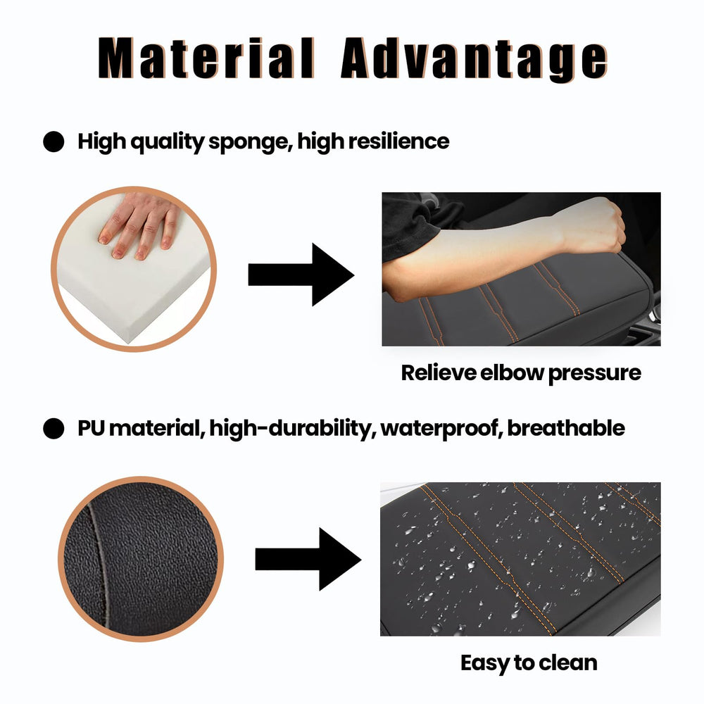 Neepiar PU leather texture close-up showing water-resistant surface