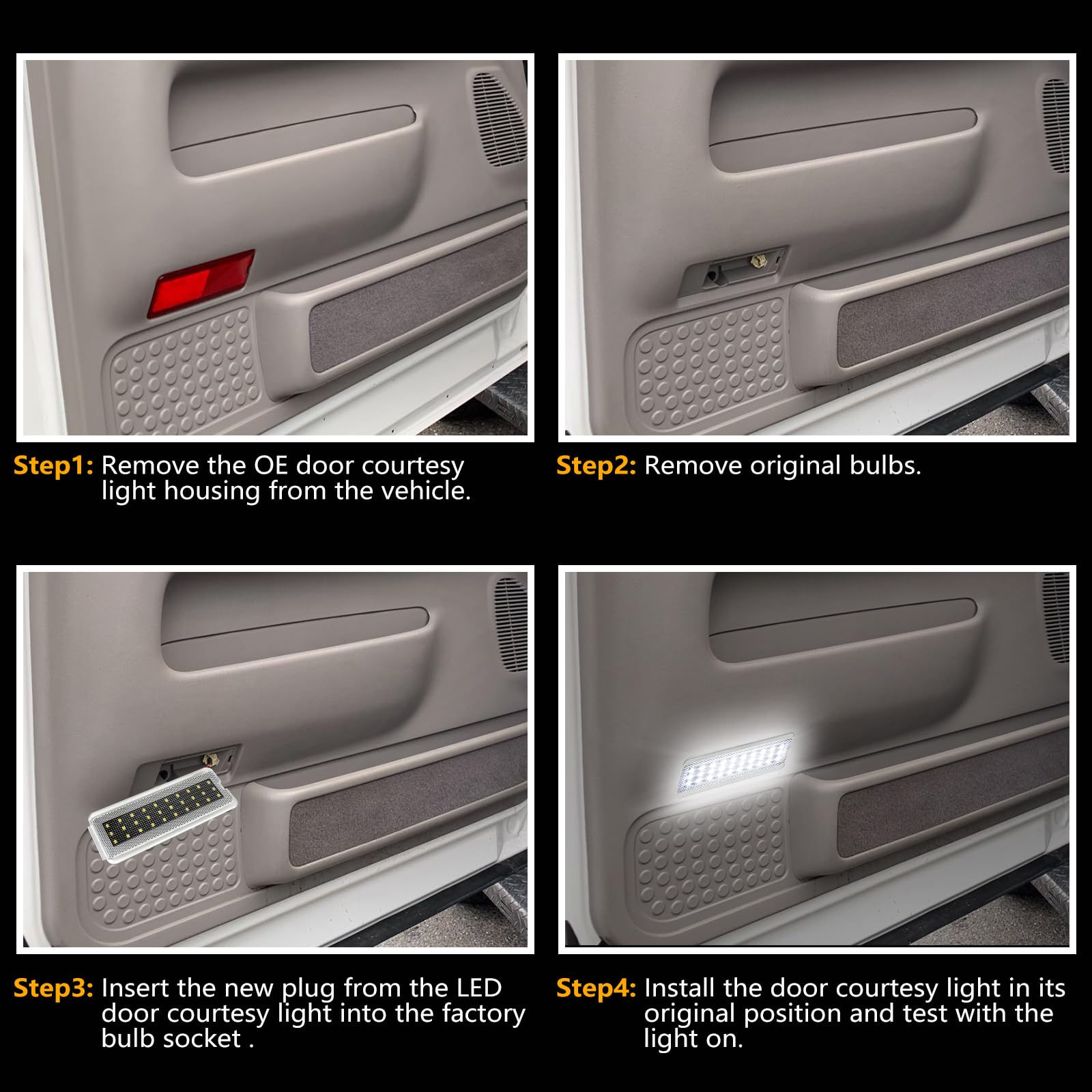 NEIFILES lifestyle shot of truck door open showing refreshed interior look and better safety