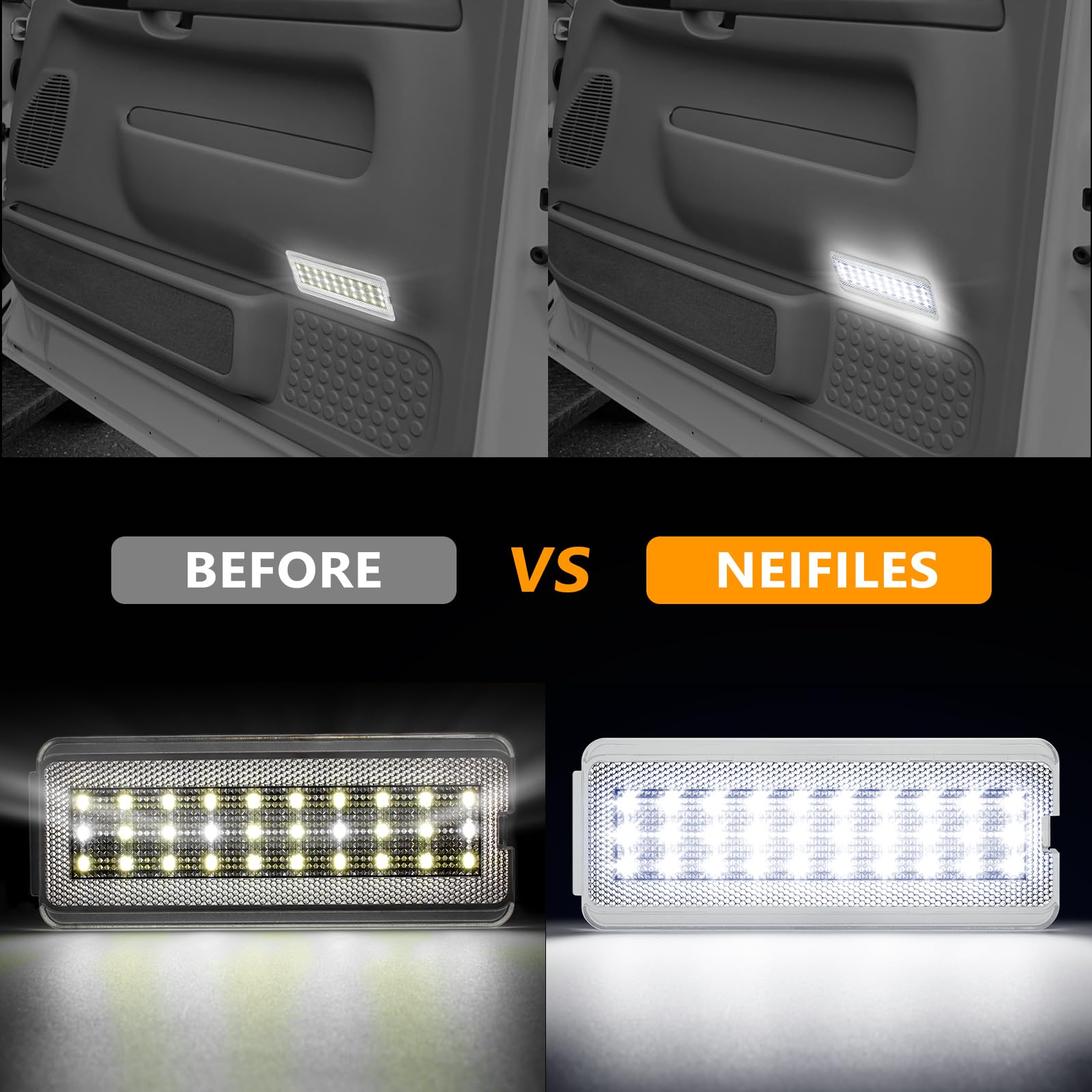 NEIFILES unit held in hand to show compact size and easy direct-fit replacement