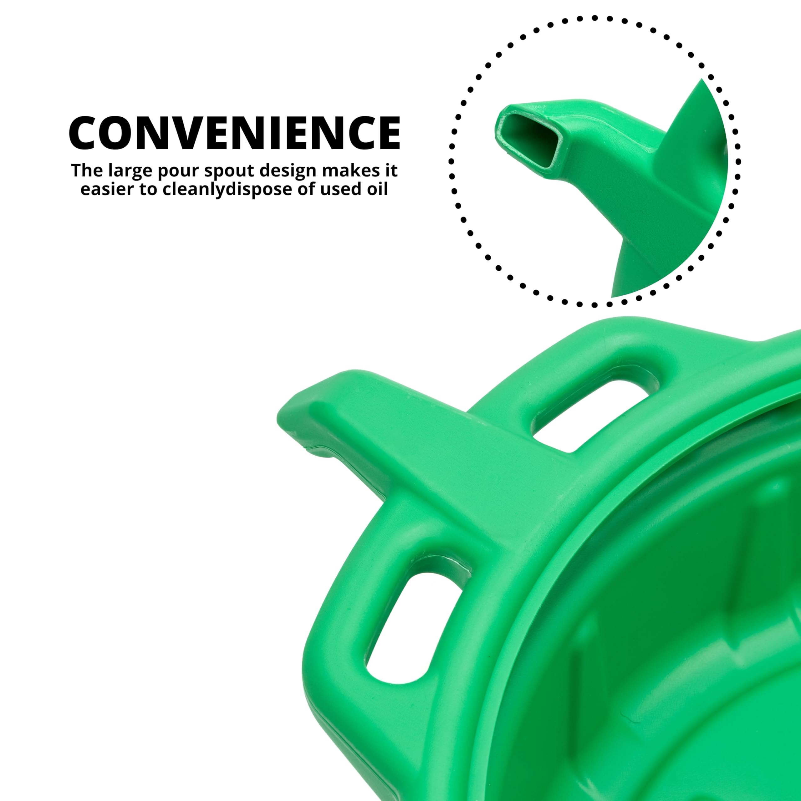 NEIKO 20761A in use under car capturing oil for easier maintenance cleanup