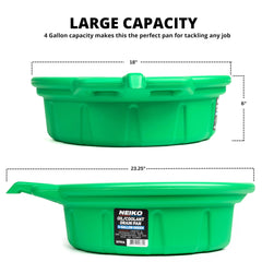 NEIKO 20761A pour spout close-up highlighting spill-reducing pour control