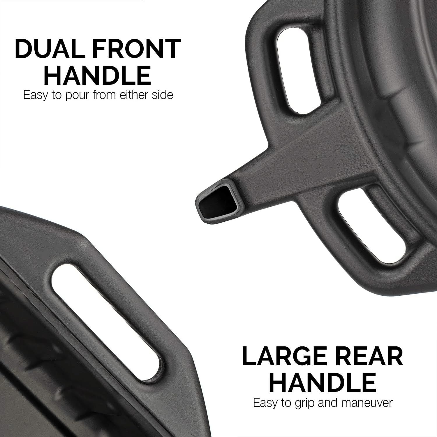 NEIKO handle detail highlighting ergonomic grips for safe transport