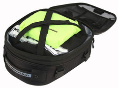 Nelson-Rigg molded top detail with Fibertech accents for shape retention