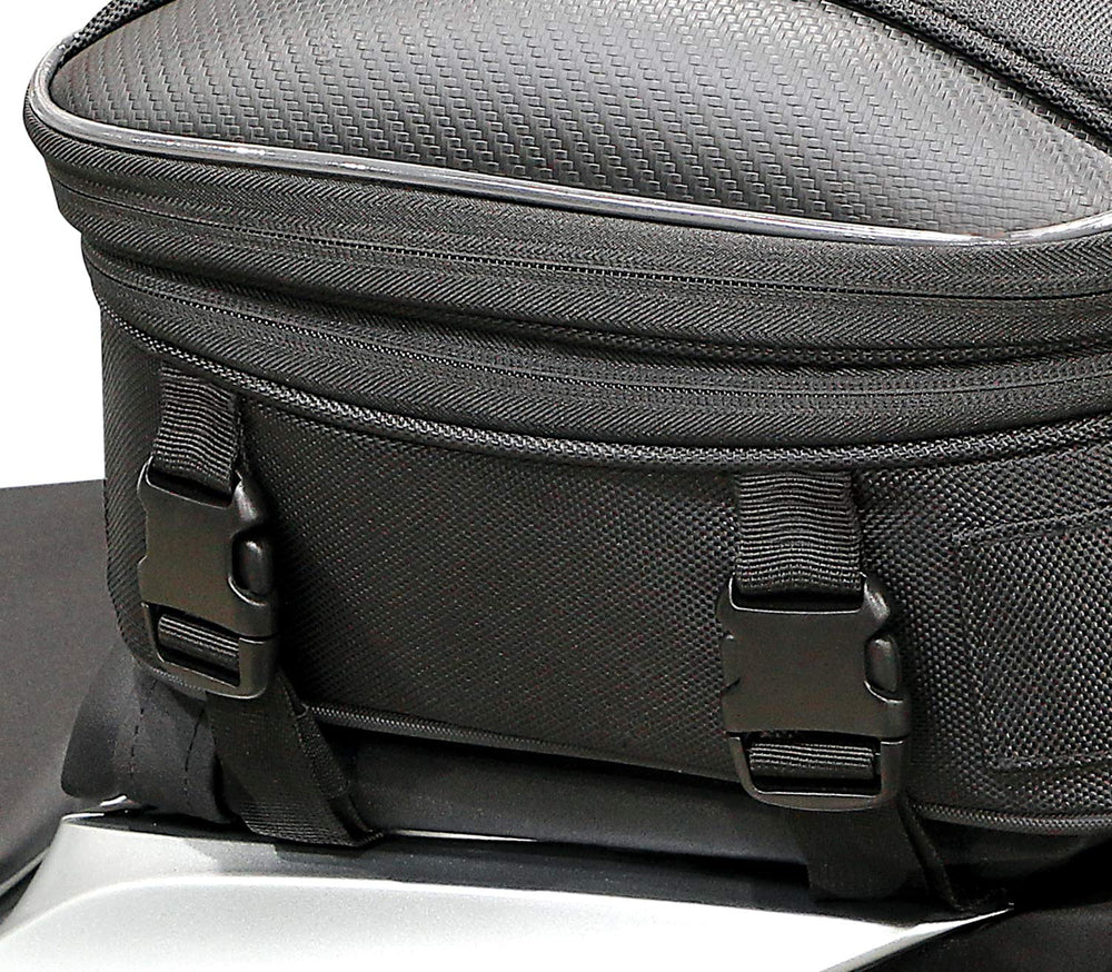 Nelson-Rigg quick-release mounting straps for fast secure attachment