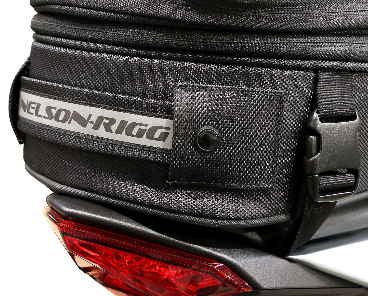 Nelson-Rigg reflective piping improving rider visibility and safety