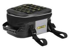 Nelson-Rigg tail bag front view showing compact profile and secure fit