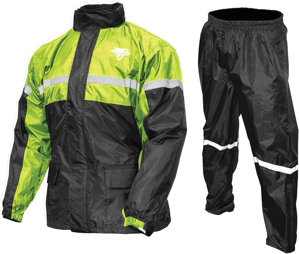 Nelson-Rigg close-up of jacket fabric and waterproof finish for protection