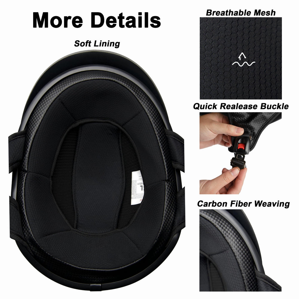 NeoHelm quick release buckle detail showing fast secure fastening benefit