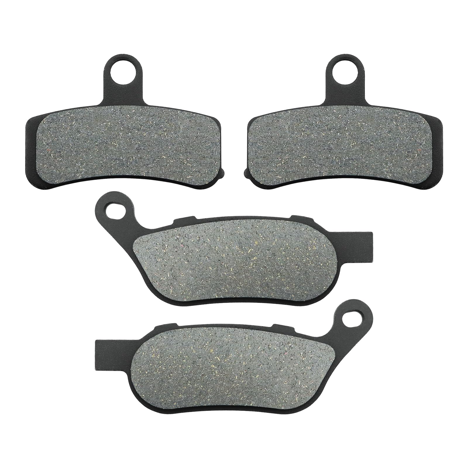 Neomech brake pad next to ruler illustrating exact size and fit for easy verification