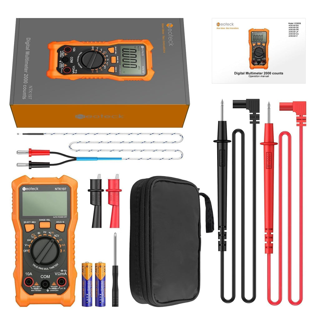 Neoteck with included screwdriver and accessories for ready-to-use convenience