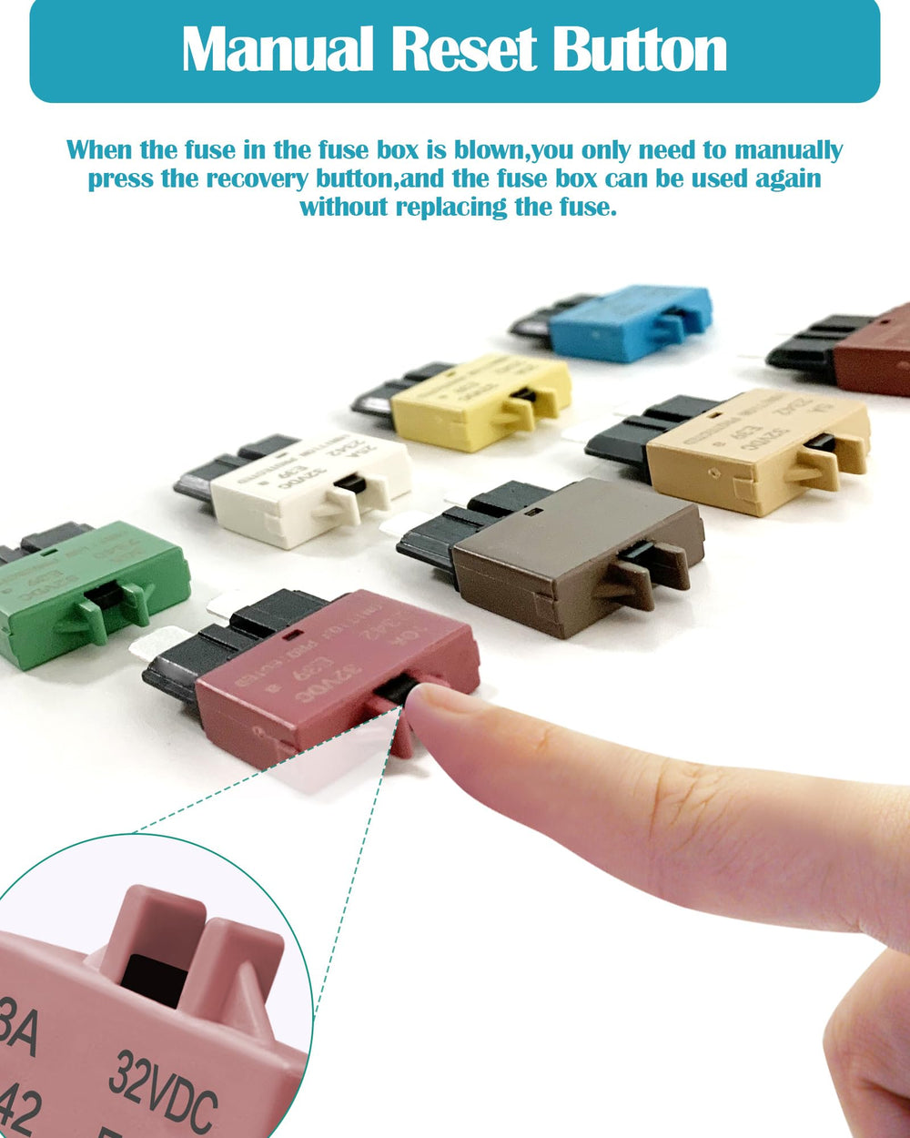 Nerites blade contact side profile showing tin-plated durable terminals