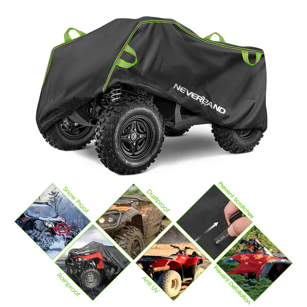 NEVERLAND folded cover in storage bag for compact transport