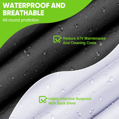 NEVERLAND waterproof coating detail illustrating water resistance