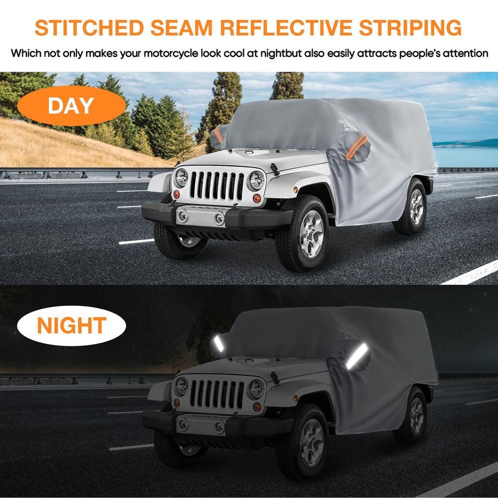 NEVERLAND reflective mirror strips visible at night for added safety