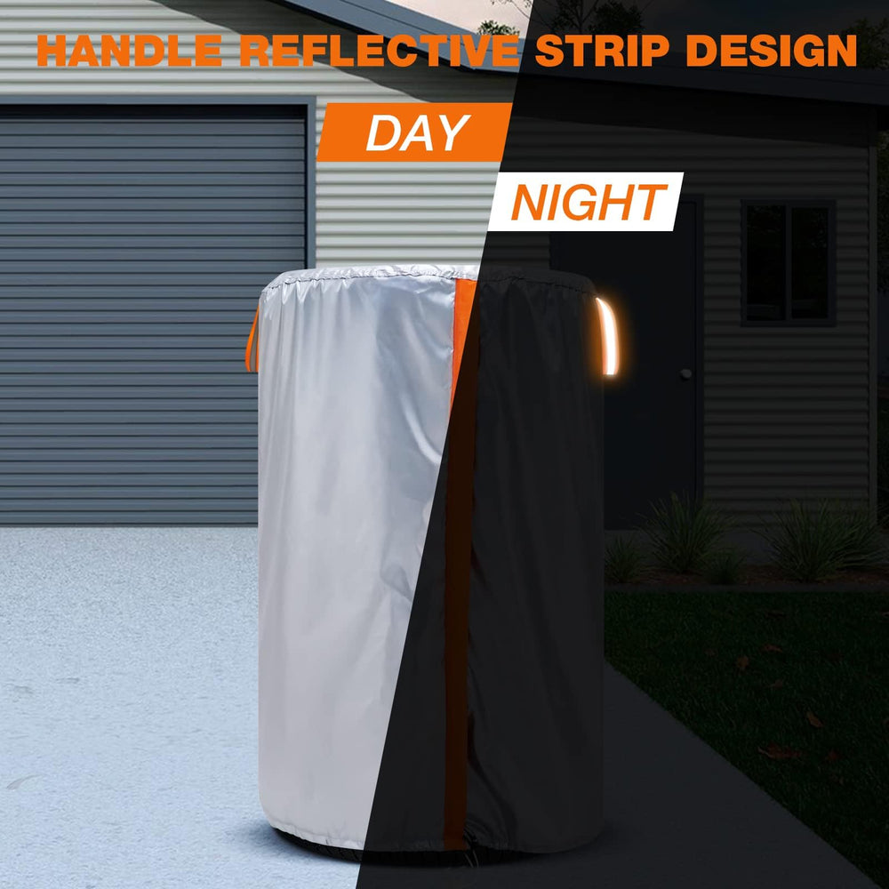 NEVERLAND folded cover compact for convenient garage or trunk storage