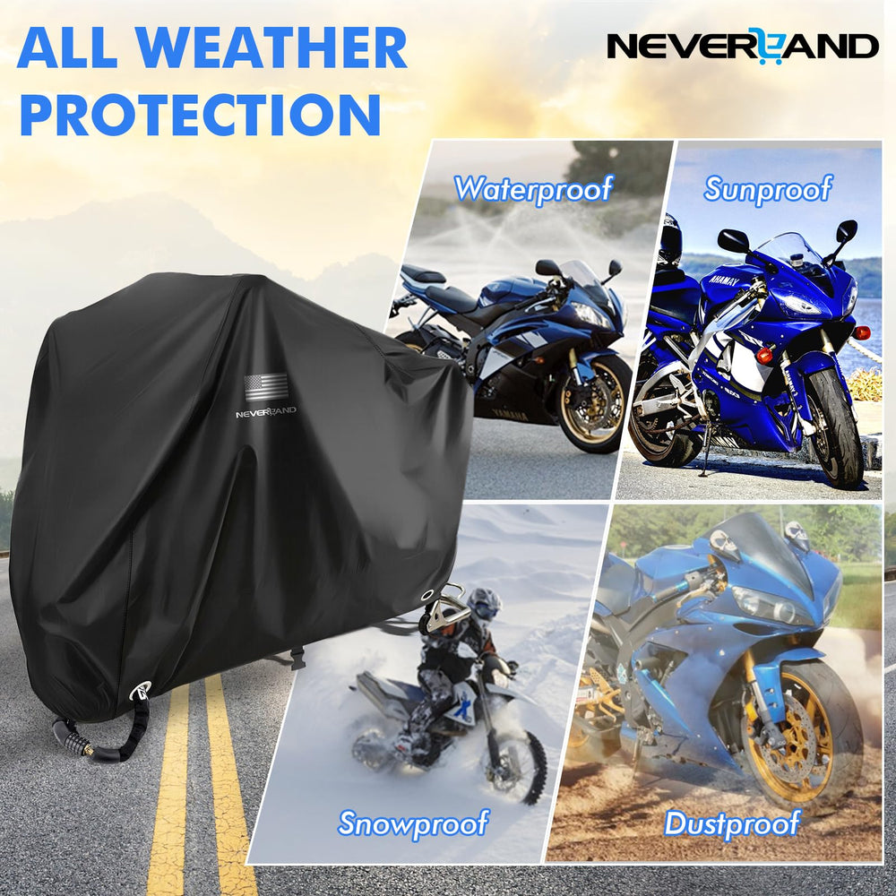 NEVERLAND full side profile showing coverage across tank and seat