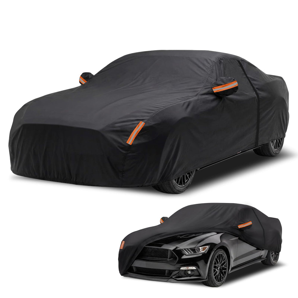 NEVERLAND Mustang cover inner layer close-up protecting car paint