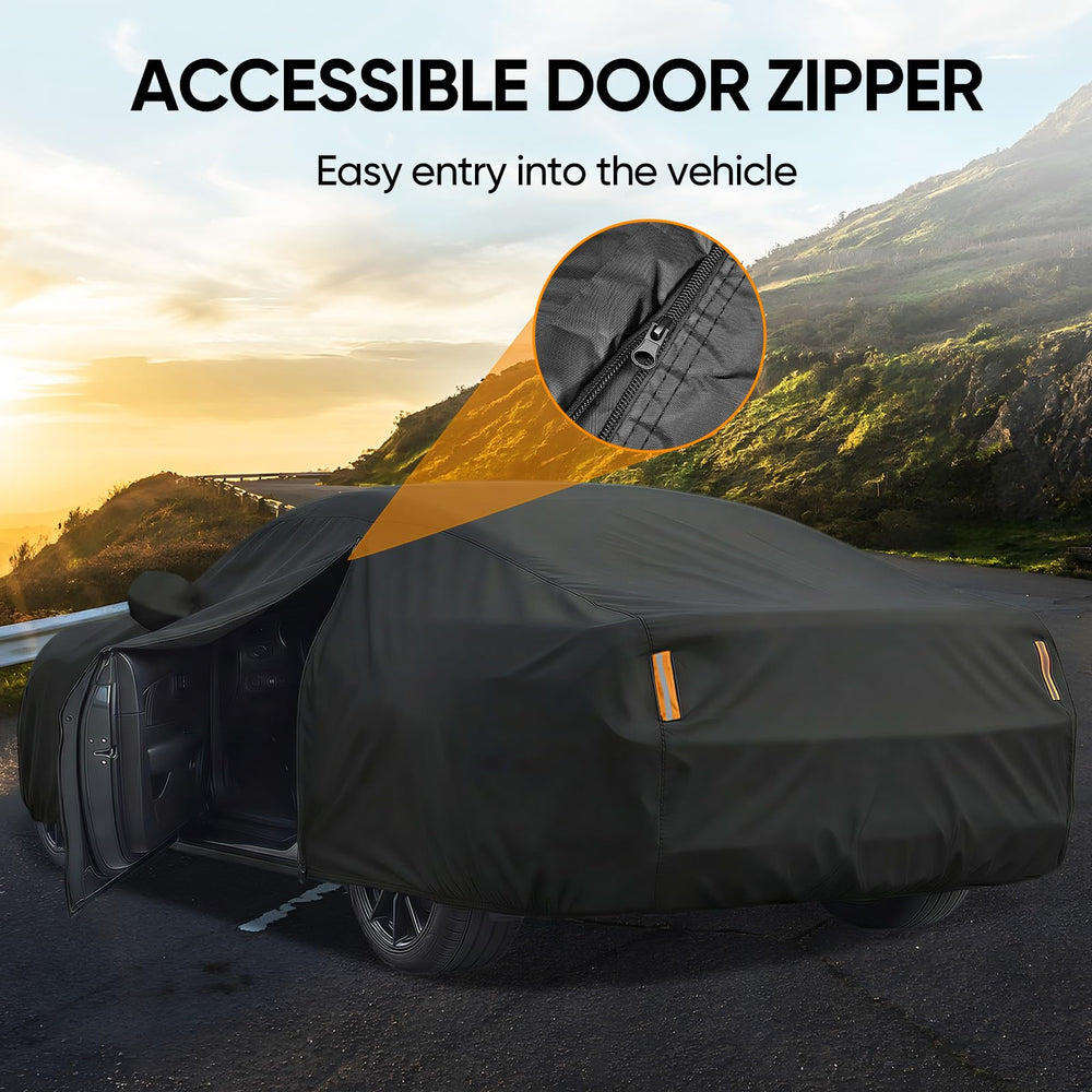 NEVERLAND Mustang cover reflective stripe improving nighttime visibility