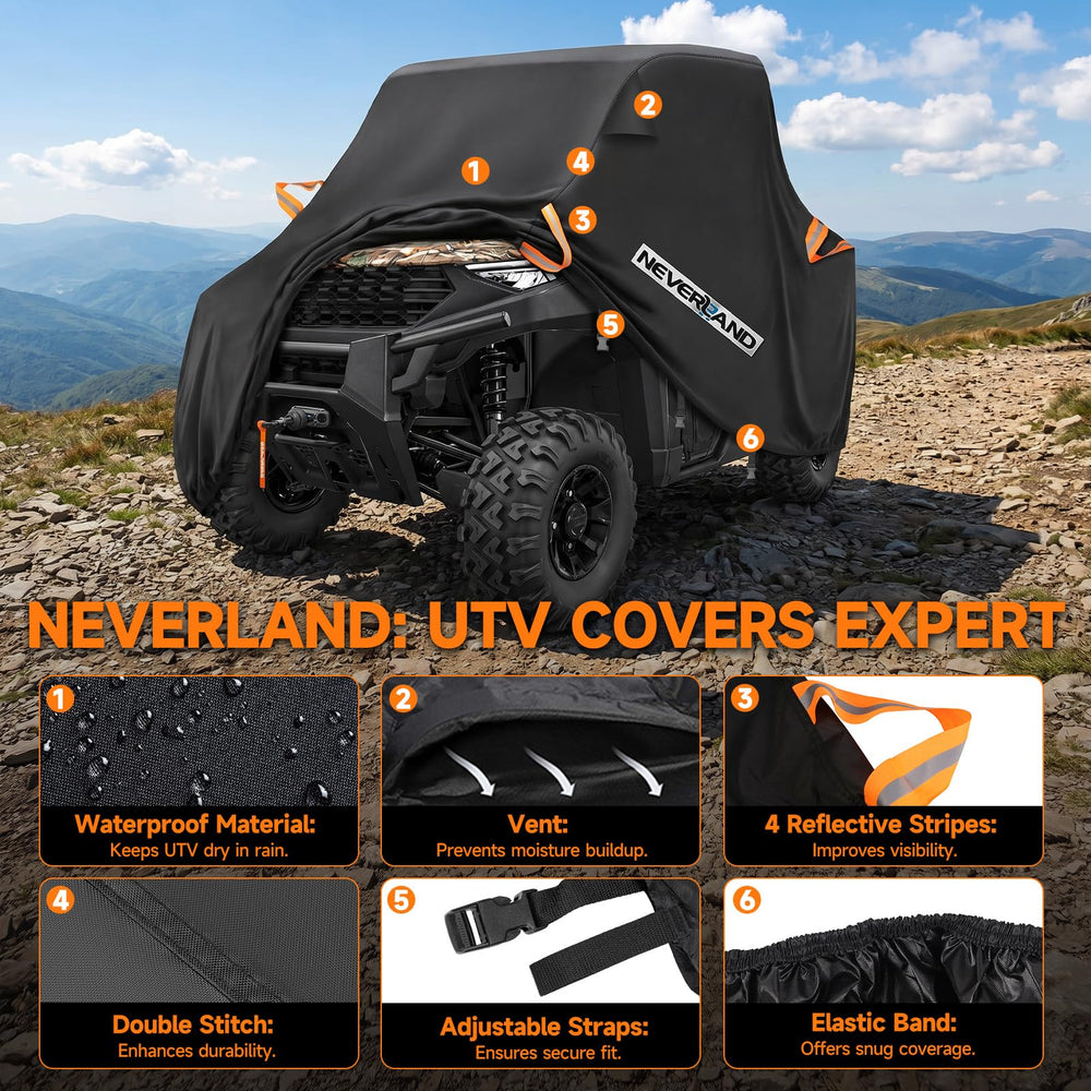 NEVERLAND reflective handle for safe, visible handling