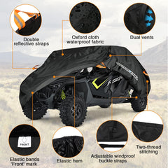NEVERLAND reflective straps visible at night for safer vehicle visibility