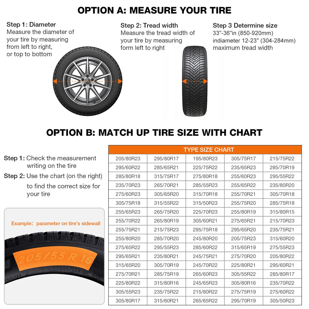NEVERLAND cover repelling rain and snow to protect tires from moisture