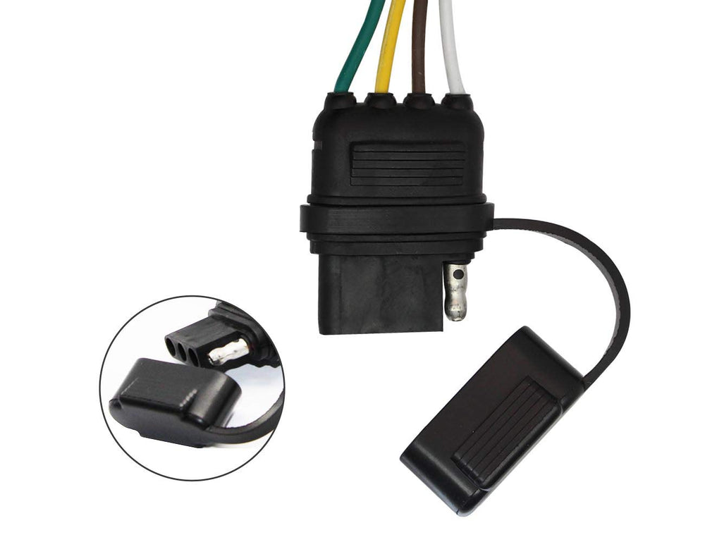 NEW SUN 80-inch cable shown with measuring tape for flexible routing and reach