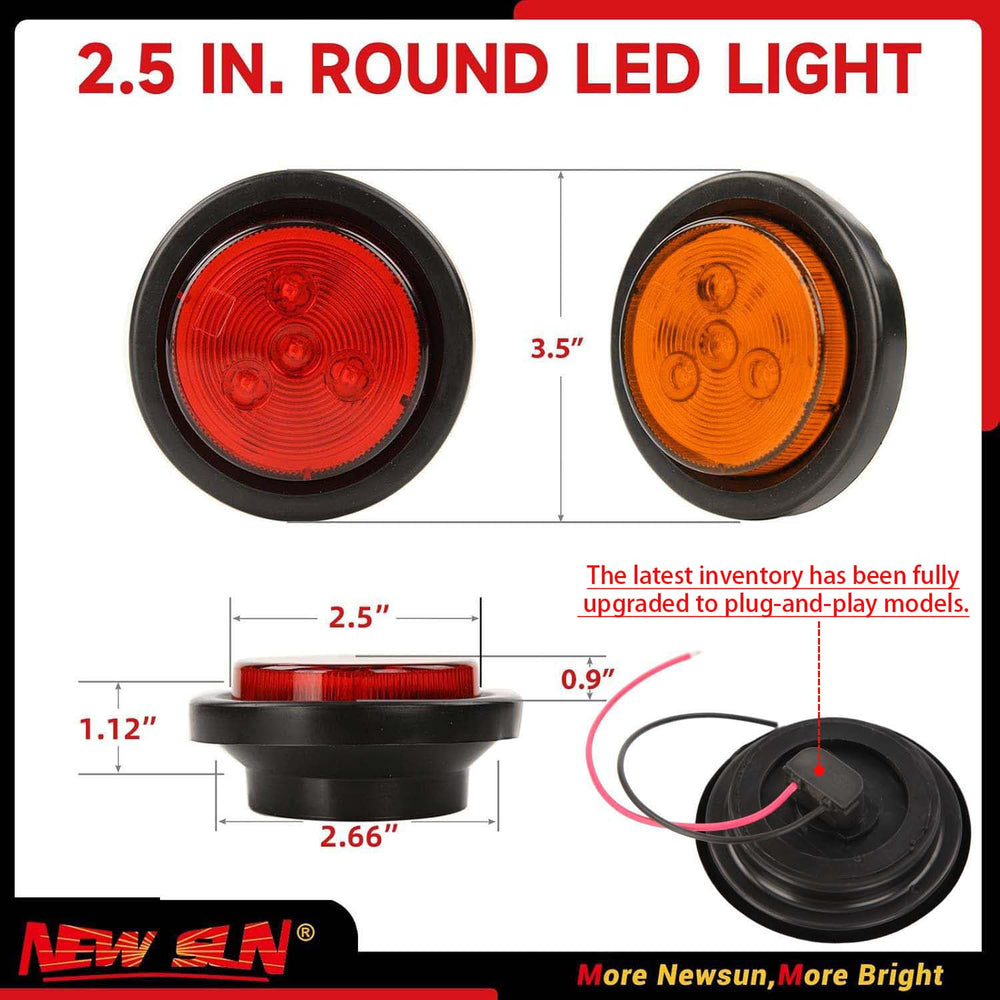 NEW SUN close-up of PIRANHA LED diodes, brighter signal clarity