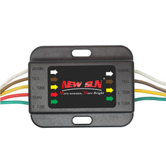 NEW SUN weatherproof seal detail protecting connections from moisture and corrosion