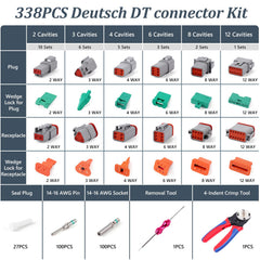 Newdeli closeup of DT series housings showing seals and robust nylon construction