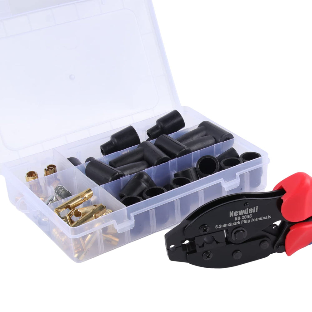 Newdeli tool beside spark plug to show size and compatibility