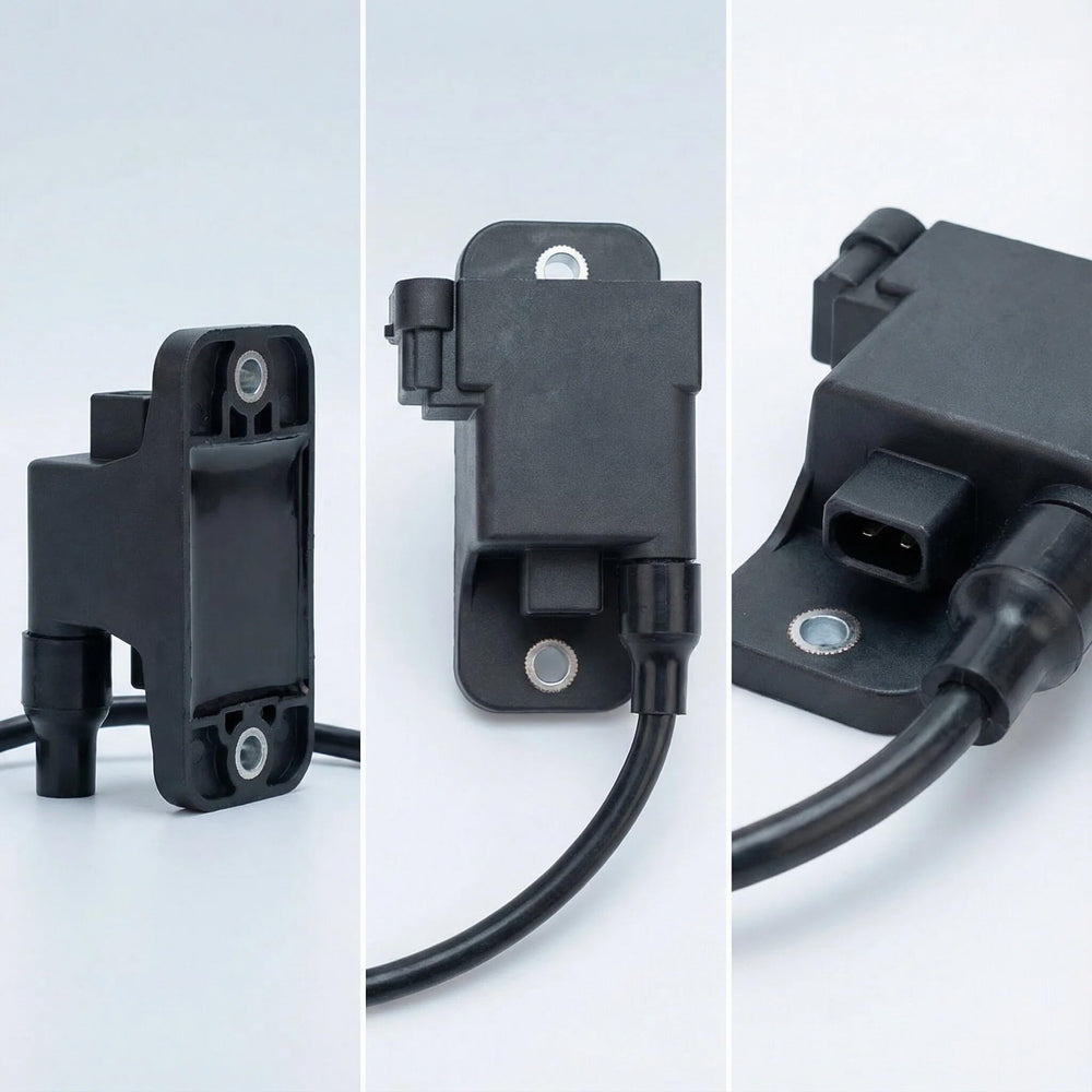 NEWHOW reused stator and stop-wire harness ready for plug-in showing installation benefit