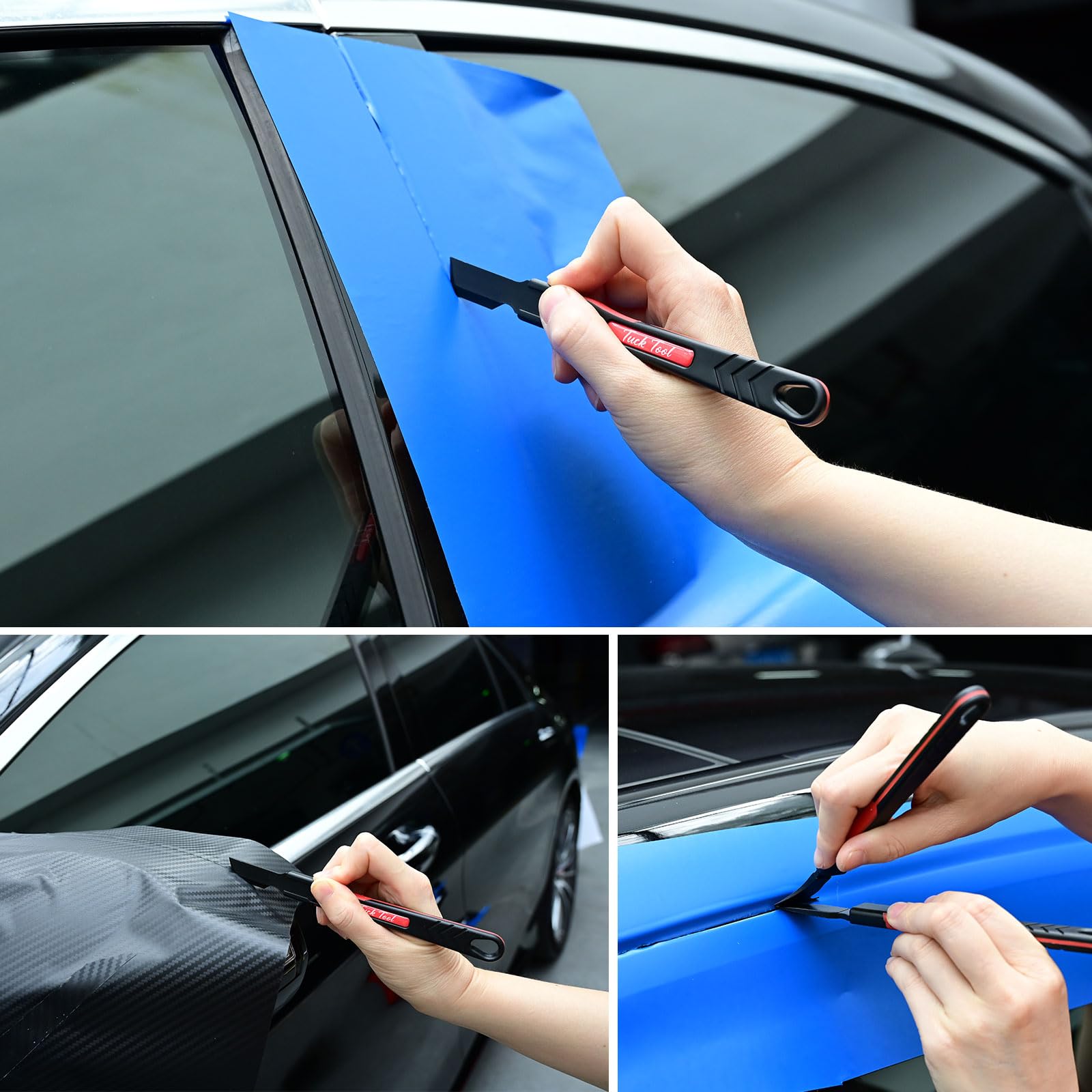 NEWISHTOOL bevel edge tucking door seam for clean film finish