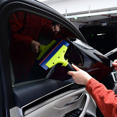 NEWISHTOOL orange and blue dual-durometer sides showing flexible and firm options