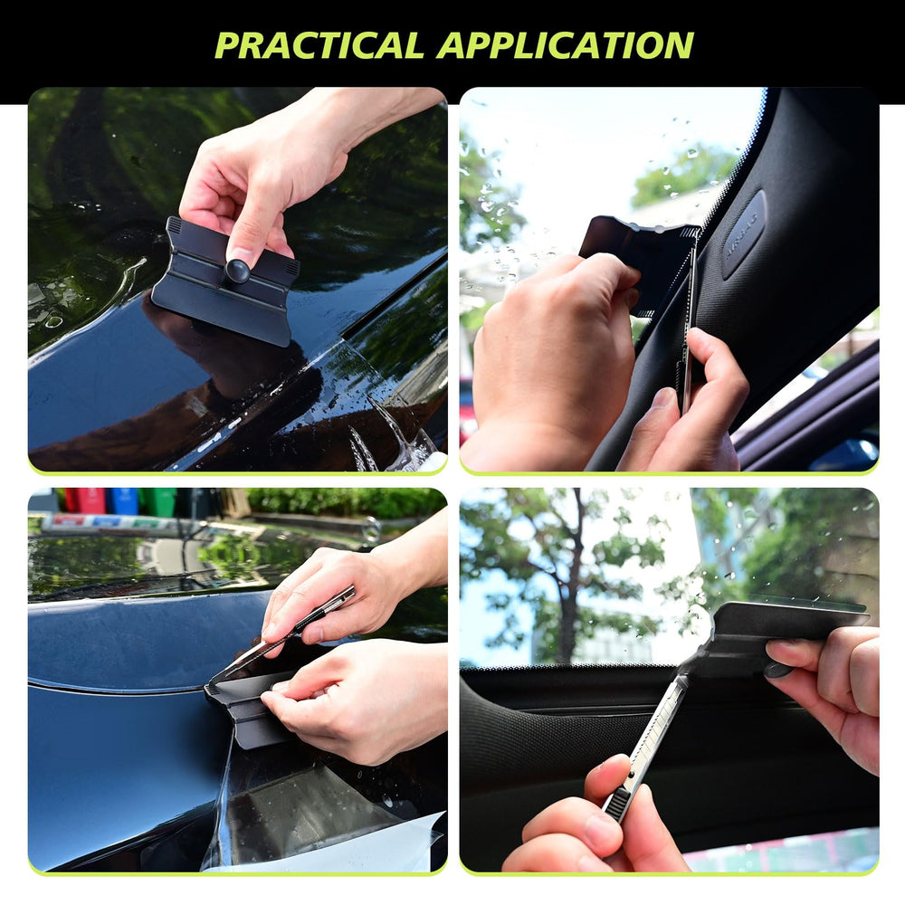 NEWISHTOOL smooth plastic surface texture that glides without scratching finishes