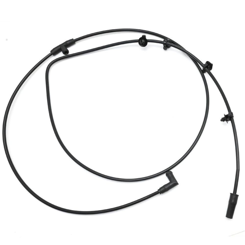Newnessai hose next to ruler showing exact length and scale