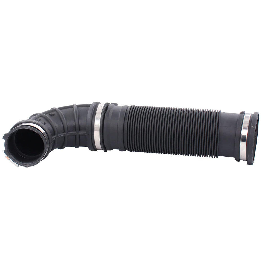 NewYall air hose installed at throttle body demonstrating correct fitment and airflow