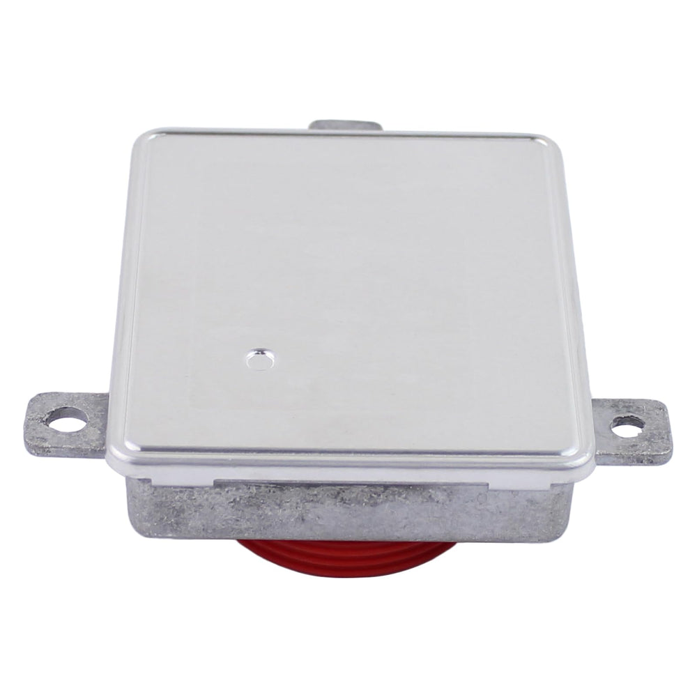 NewYall ballast size comparison beside ruler showing compact dimensions