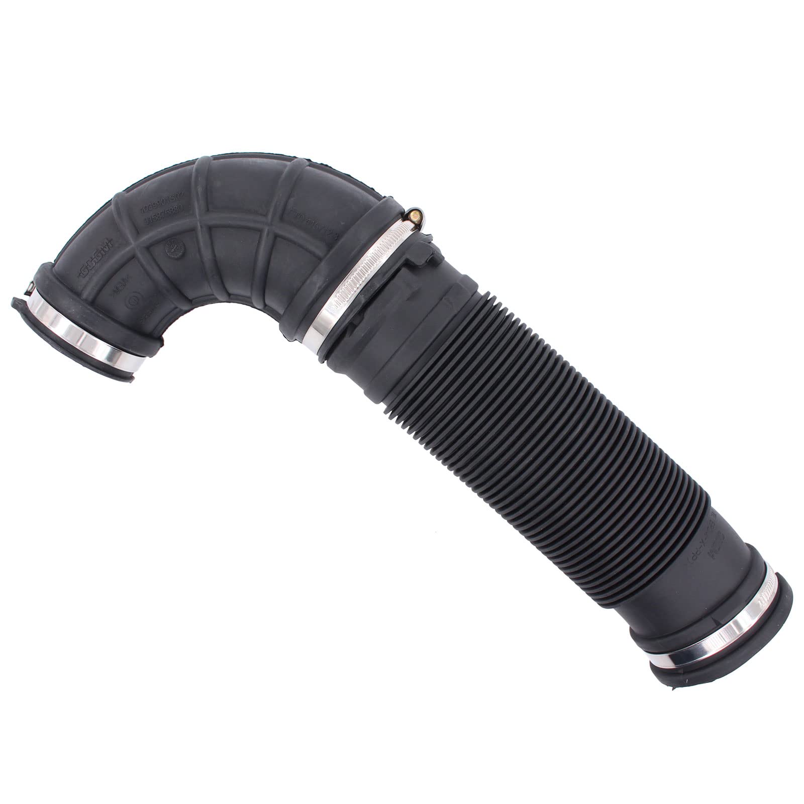 NewYall engine air intake hose front view showing fit and shape for correct replacement