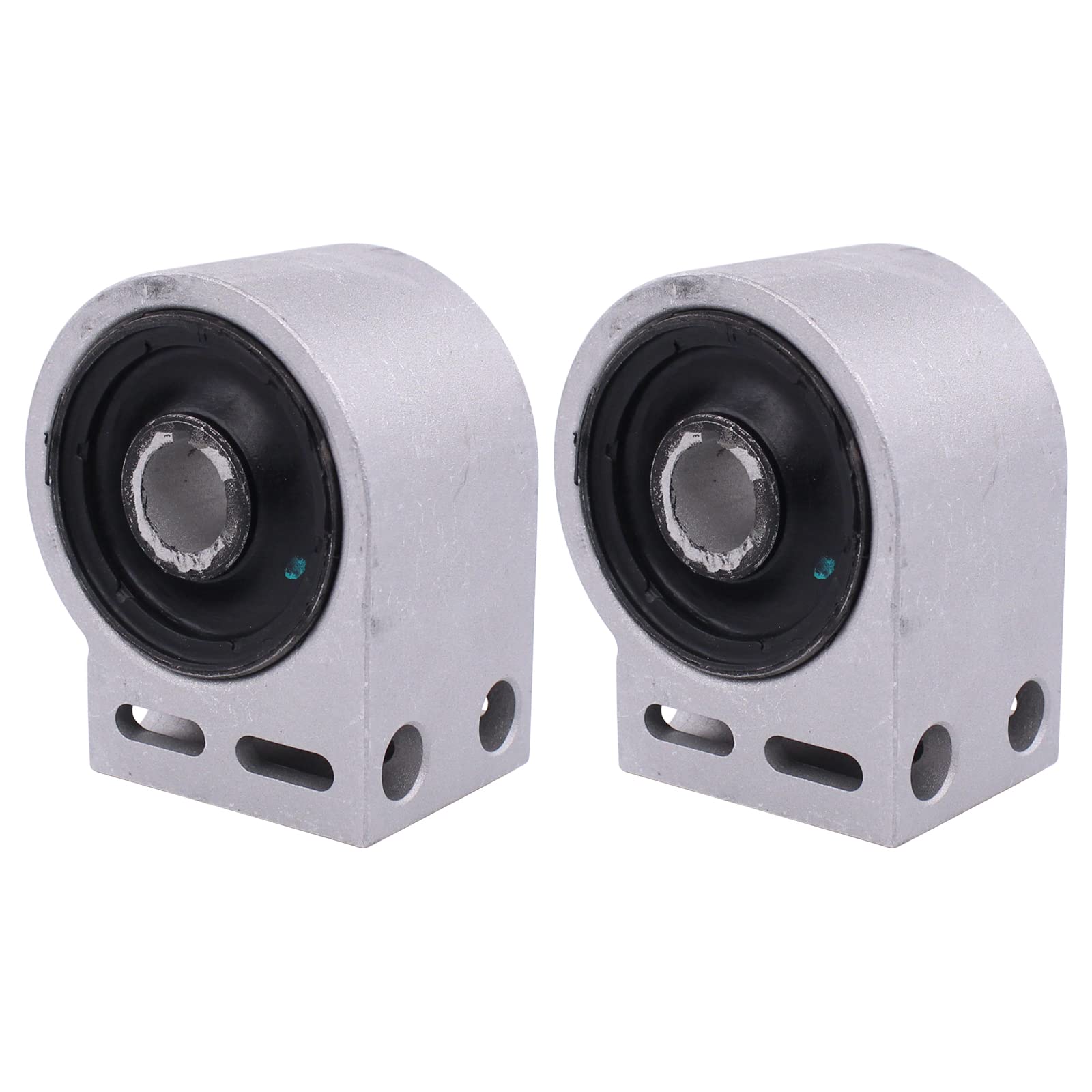 NewYall front bushing pair showing fresh fit and quieting benefit