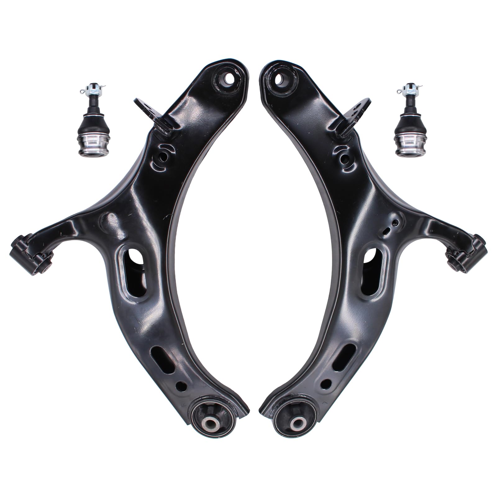 NewYall packaging showing both control arms and hardware for easy identification and protection