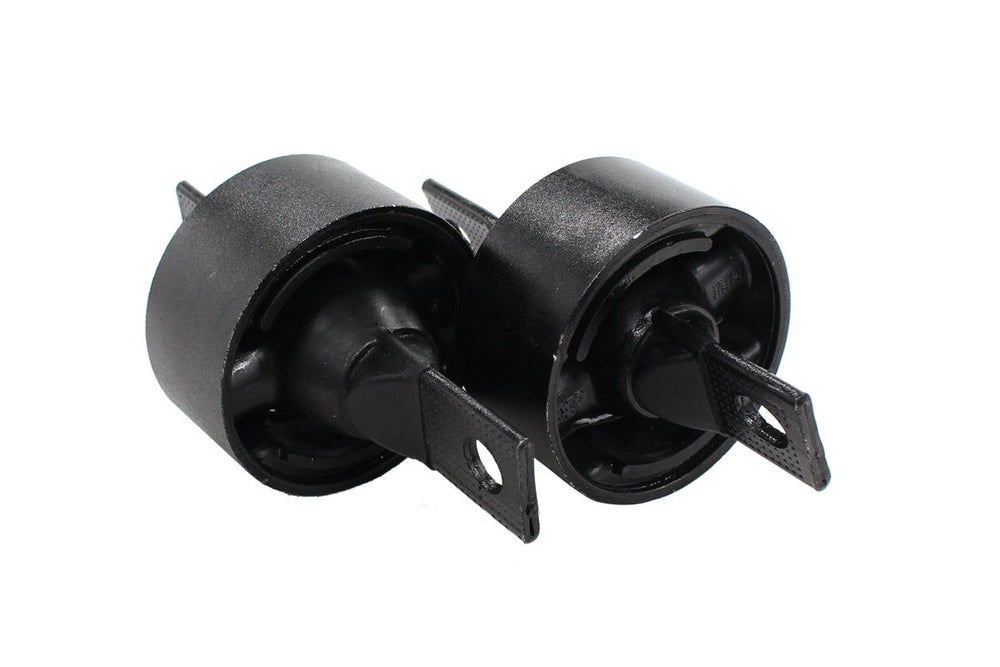 NewYall bushing installed on trailing arm demonstrating correct fit and improved handling