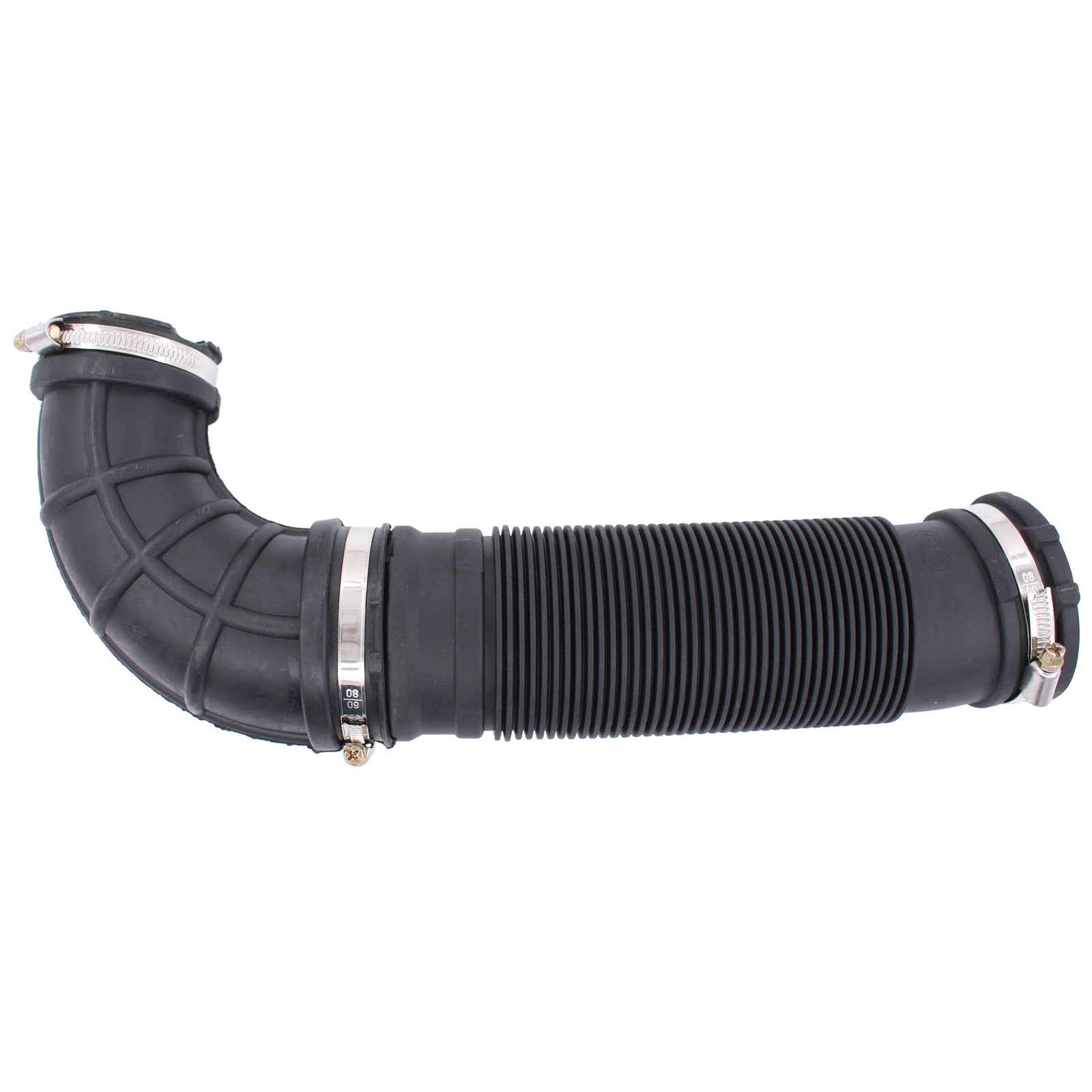 NewYall intake hose installed in engine bay showing direct-fit replacement benefit